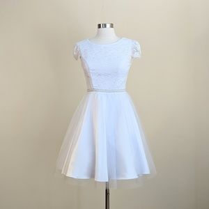 White Short Dress
